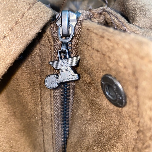 Armani Collezioni Faux Leather Jacket - Picture 3 of 5